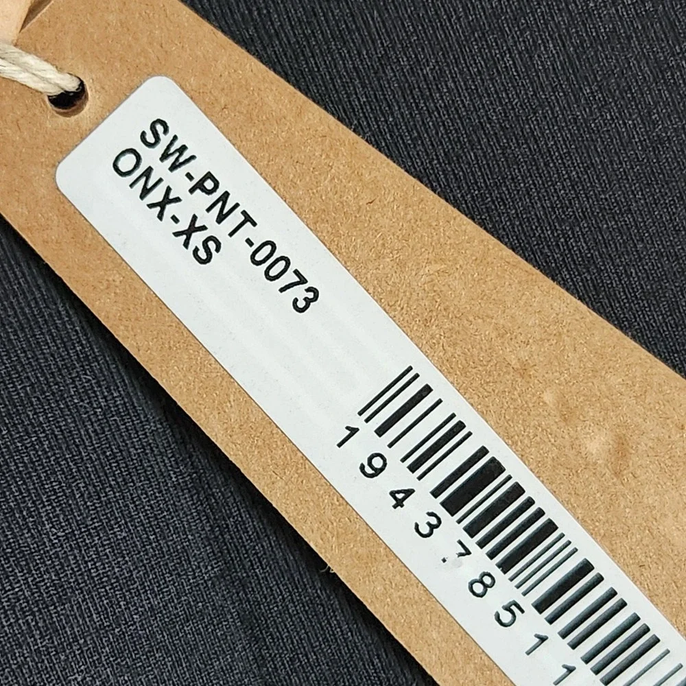 New Skims Sport Swim Scuba Neoprene Long Pant Leggings Black XS NWT Rare Onyx